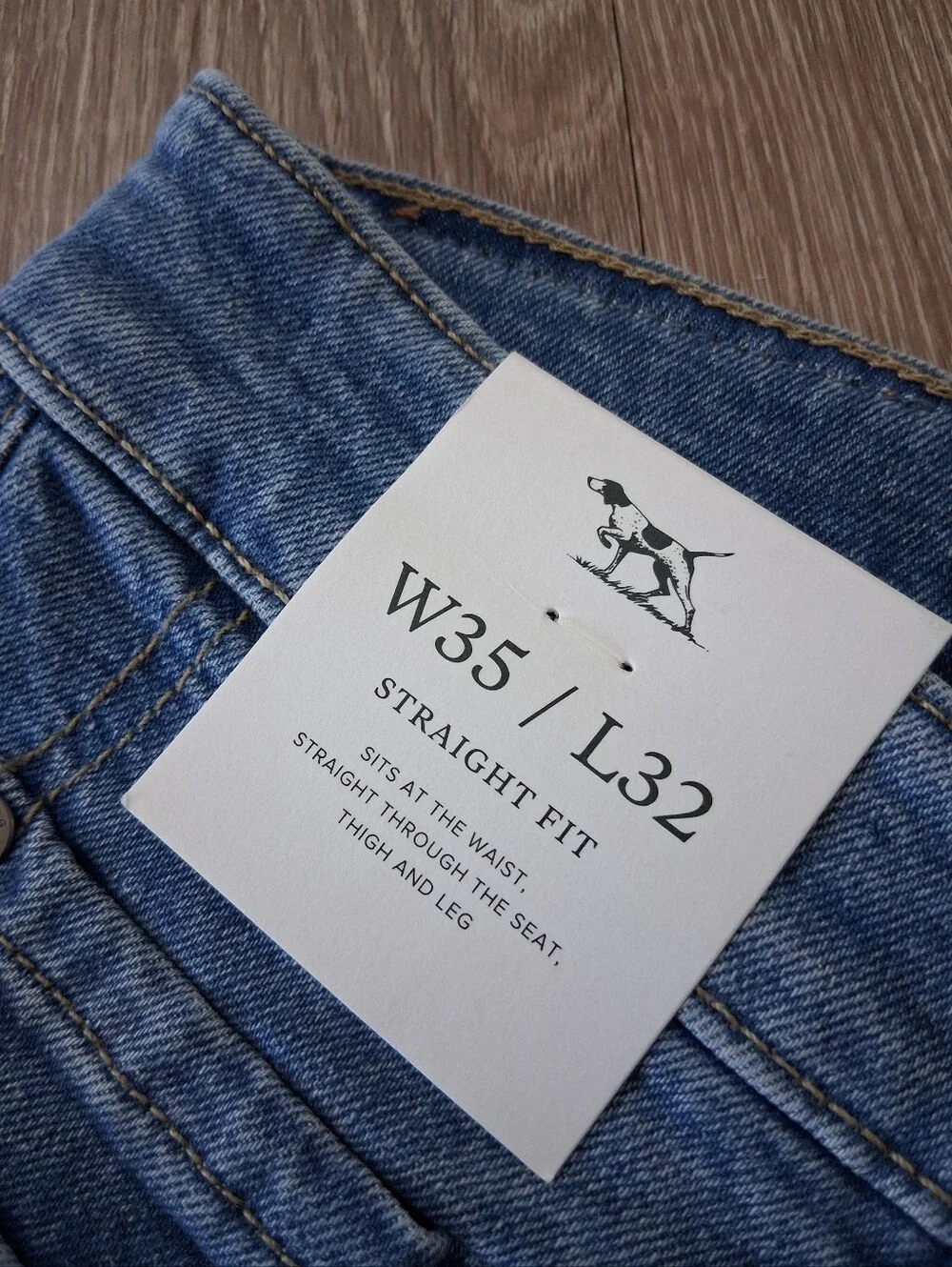 Rodd & Gunn Lowry Straight Fit Jean Sky Blue RL